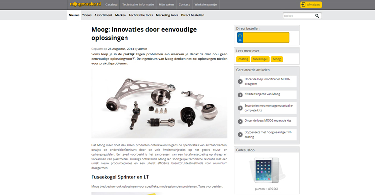 technische ontwikkelingen mainpage