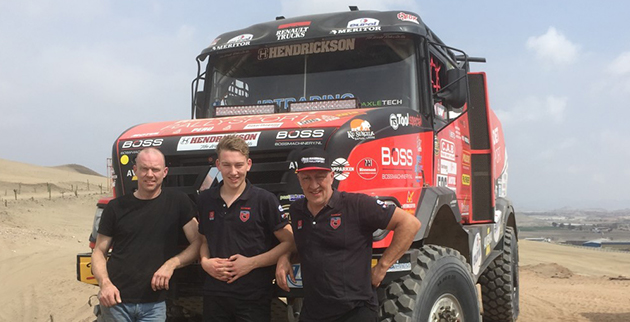 Dakar team van den brink